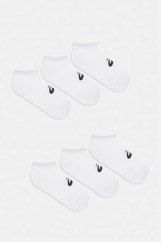 Asics skarpetki 6-pack skarpetki krótkie biały 3033C301