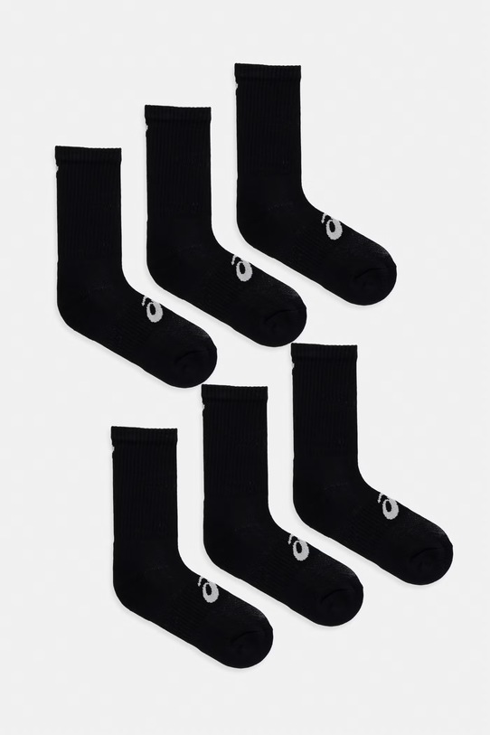 Asics skarpetki 6-pack skarpetki długie czarny 3033C302