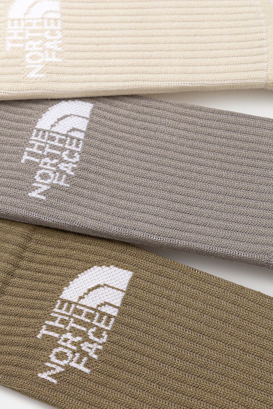 The North Face socks 3-pack NF0A882HN6T1 gray SS26