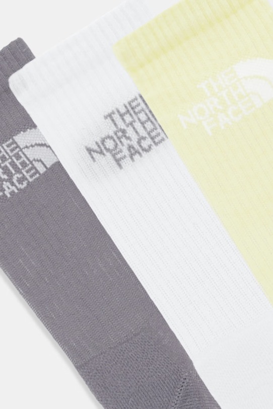 The North Face skarpetki 3-pack NF0A882HN8U1 szary SS26