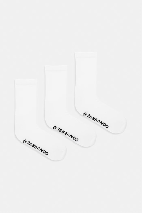 Converse skarpety 3-pack biały MC0711
