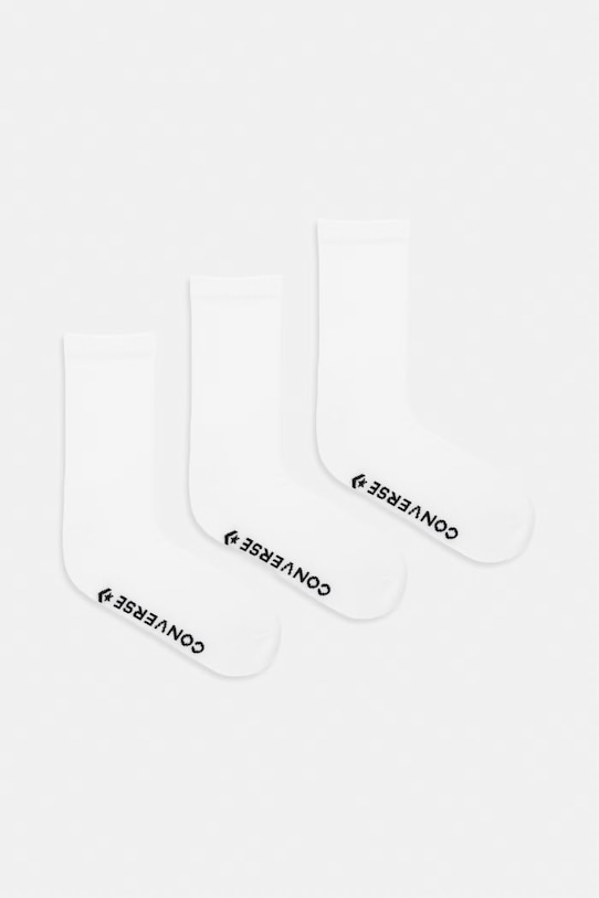 Converse skarpety 3-pack biały MC0711