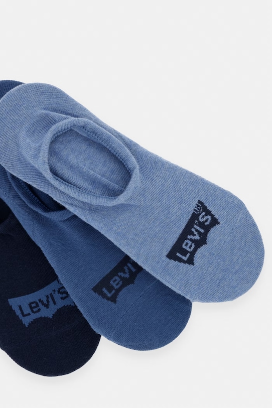Levi's skarpety stopki z bawełną 3-pack 37157.1315 granatowy SS26