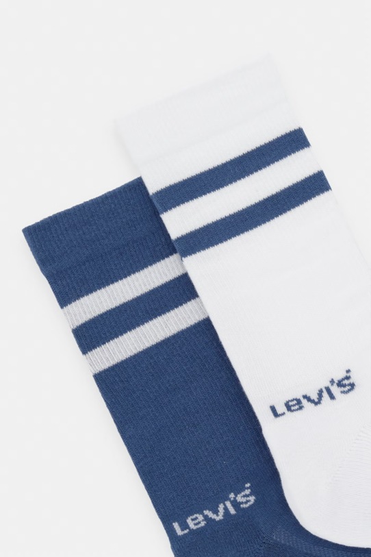 Levi's skarpety z bawełną 2-pack 37157.1317 niebieski SS26