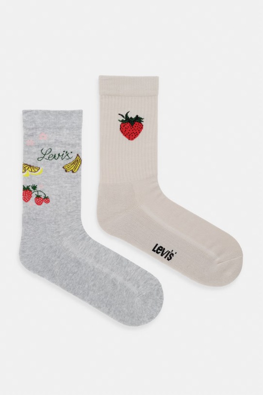 Levi's skarpety 2-pack beżowy 37157.1337