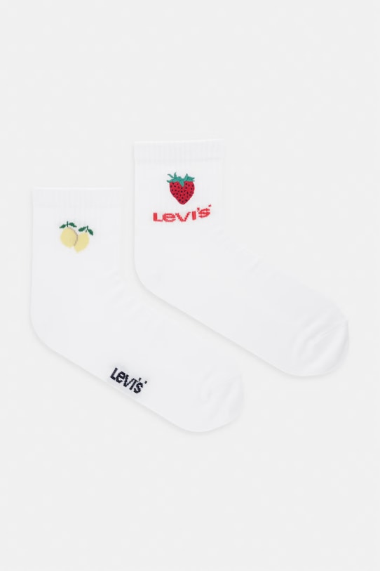 Levi's skarpety 2-pack biały 37157.1338
