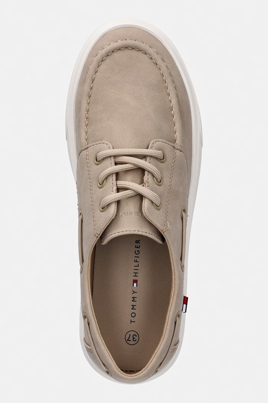 Tommy Hilfiger mokasyny dziecięce beżowy T3B4.34352.35.39