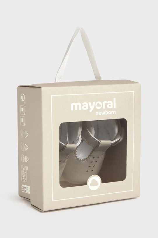 Черевики для немовля Mayoral Newborn 9082.1J.Newborn.PPY2 бежевий