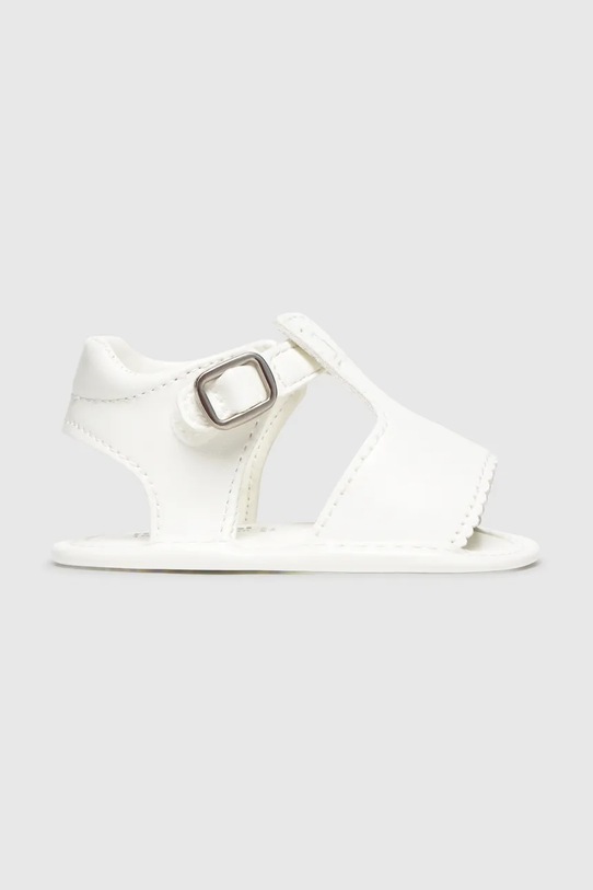 Mayoral Newborn pantofi pentru bebeluși 9084.1L.Newborn.PPY2 alb SS26