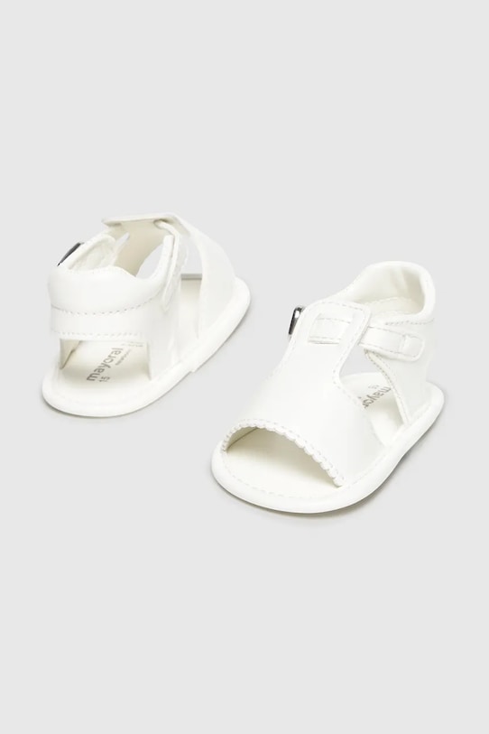 Băieți Mayoral Newborn pantofi pentru bebeluși 9084.1L.Newborn.PPY2 alb