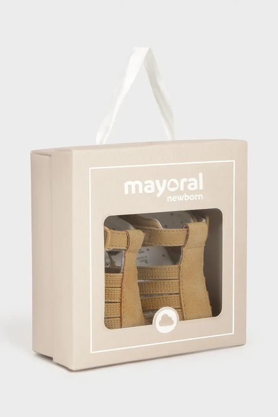 Mayoral Newborn sandały niemowlęce brązowy 9086.1N.Newborn.PPY2