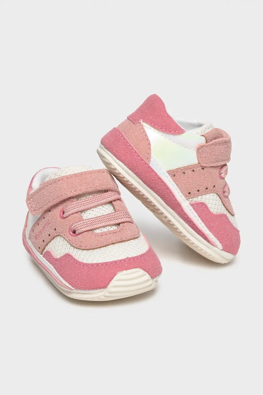 Mayoral Newborn buty niemowlęce 9087.1R.Newborn.PPY2 różowy SS26