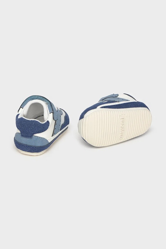 Chłopiec Mayoral Newborn buty niemowlęce 9087.1R.Newborn.PPY2 niebieski