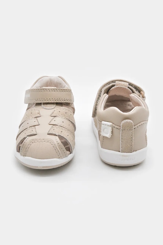 Mayoral sandały zamszowe dziecięce 41759.66A.Baby.PPY2 beżowy SS26