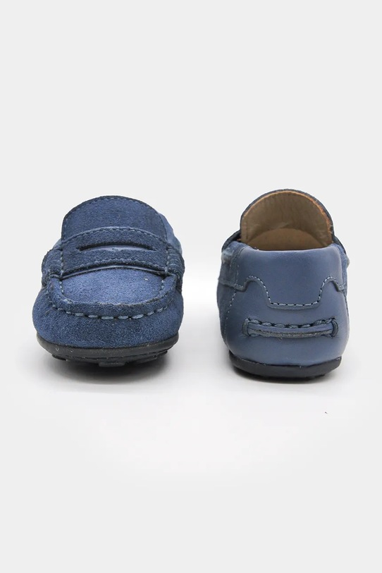 Mayoral mokasyny skórzane dziecięce 41765.71A.Baby.PPY2 niebieski SS26