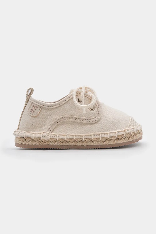 Mayoral espadryle dziecięce 41781.84B.Baby.PPY2 beżowy SS26