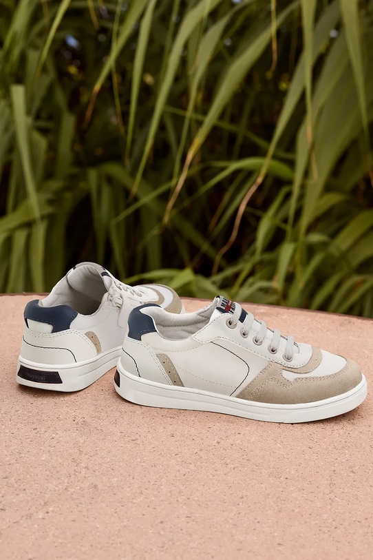 Mayoral sneakersy dziecięce tekstylny biały 43761.68B.Kids.PPY2