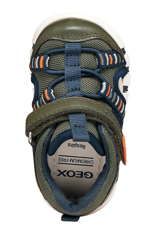 Geox sandały dziecięce SANDAL IUPIDOO B655PB.0BC14.18.26 zielony