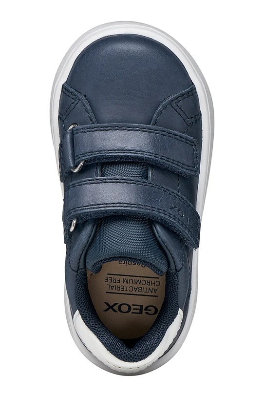 Geox sneakersy skórzane dziecięce MINICUB B656TA.0CL54.20.23 granatowy