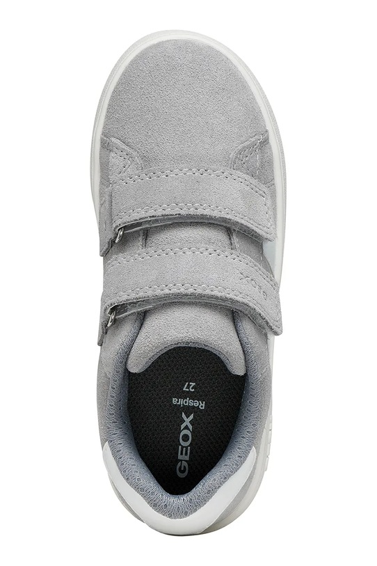 Geox sneakersy zamszowe dziecięce ECLYPER J65LSC.022BC.24.27 szary