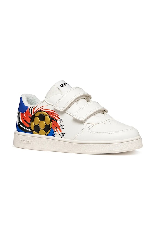 Παιδικά sneakers Geox ECLYPER συνθετικό λευκό J65LSD.0FU54.24.27