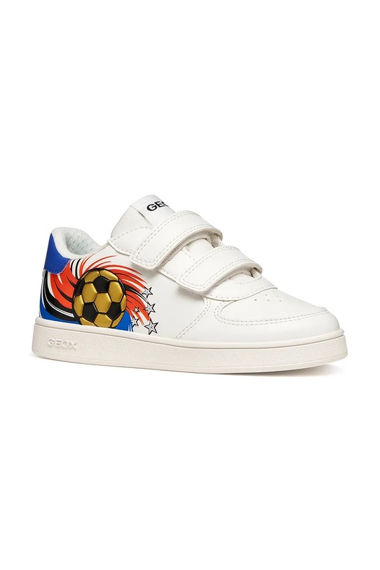 Παιδικά sneakers Geox ECLYPER συνθετικό λευκό J65LSD.0FU54.28.31