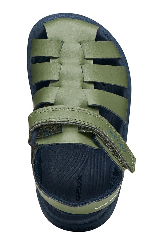 Geox sandały dziecięce SANDAL FUSBETTO B556AA.000BC.20.27 zielony