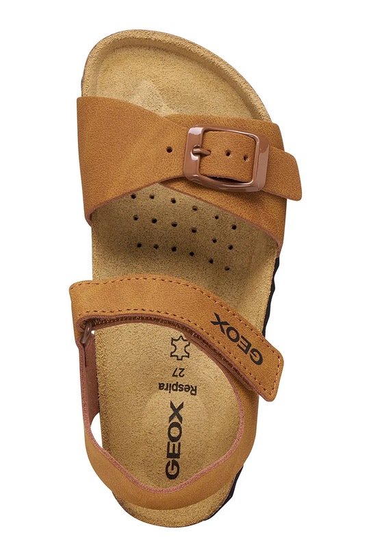 Geox sandały dziecięce GHITA J028LB.0002V.24.27 brązowy