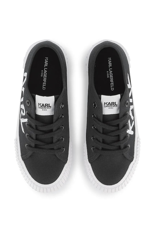 Otroške teniske Karl Lagerfeld črna Z31180.27.35