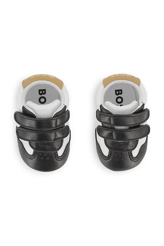 Бебешки кожени обувки BOSS черен J53243