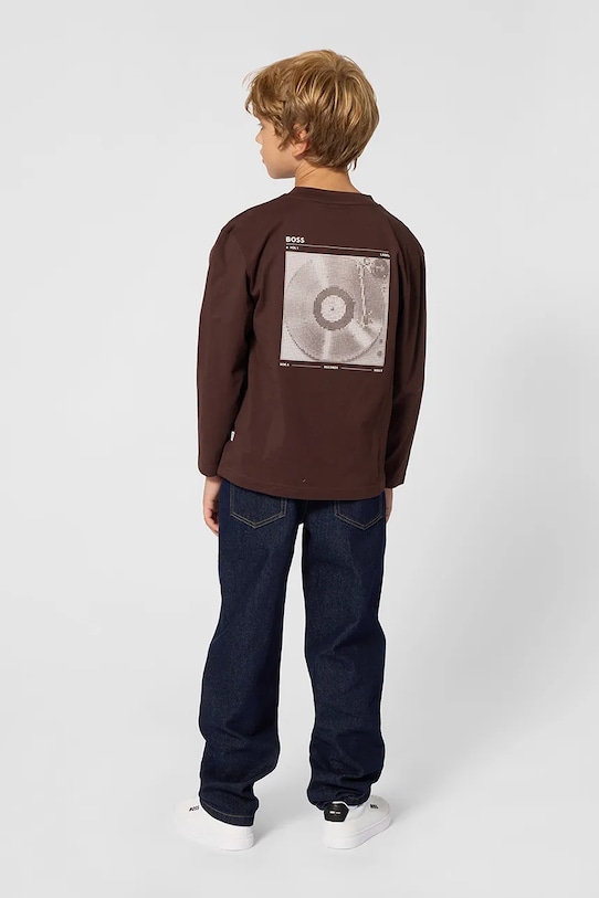 Dječje kožne tenisice BOSS J53248.27.35