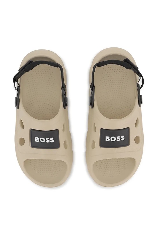 Otroški sandali BOSS bež J52813.26.34