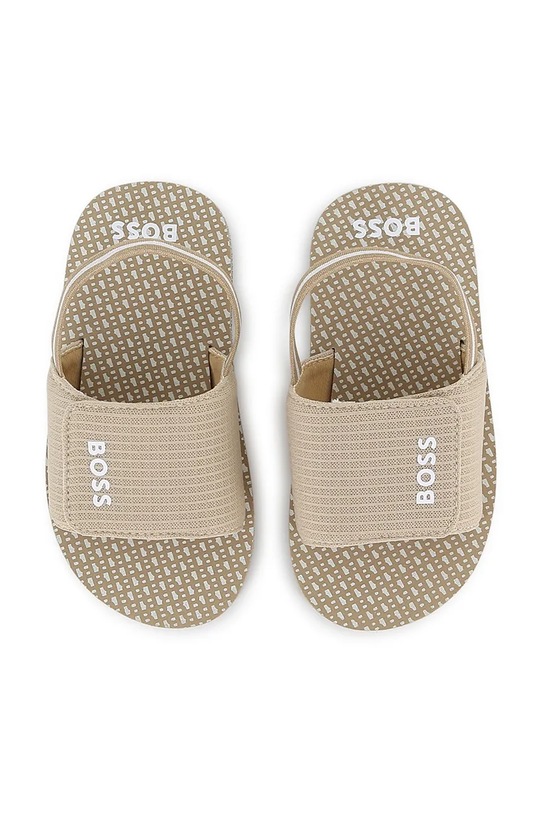 Otroški sandali BOSS bež J52820.19.21