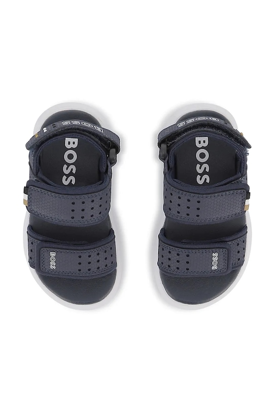 Παιδικά σανδάλια BOSS σκούρο μπλε J52823.22.27