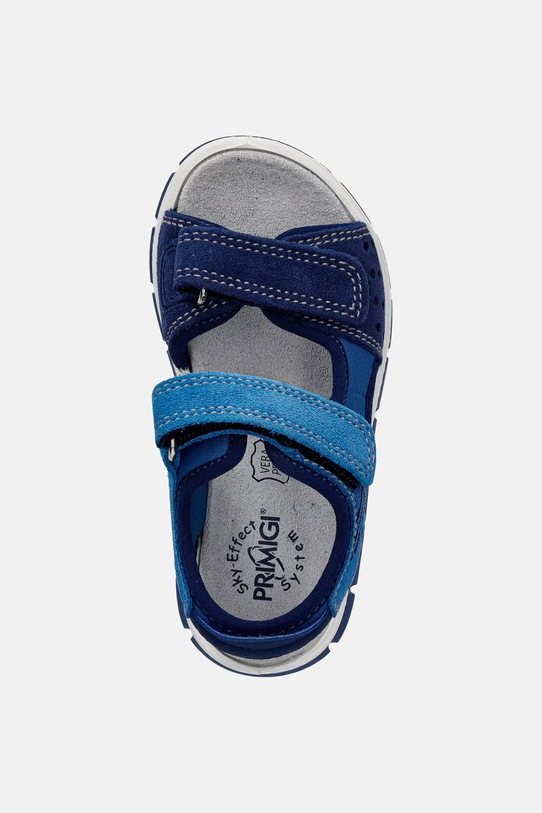 Primigi sandali con ritagli per bambini in pelle blu navy 1397700.25.30