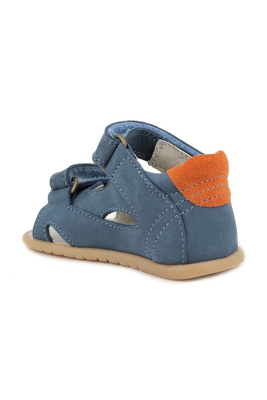 Chłopiec Primigi sandały z odkrytą piętą dziecięce skórzane 1414133 granatowy