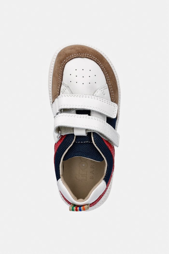 Детски кожени маратонки Froddo ZERU LOOP BAREFOOT бял G3130282.25.30