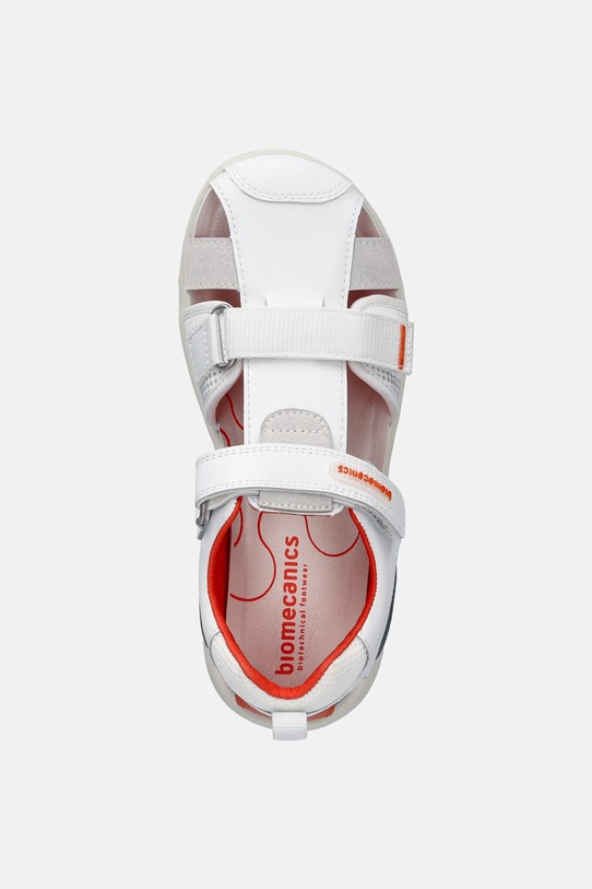 Biomecanics sandały damskie skórzane biały 262231.28.34