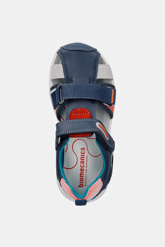 Biomecanics sandały damskie skórzane granatowy 262231.28.34