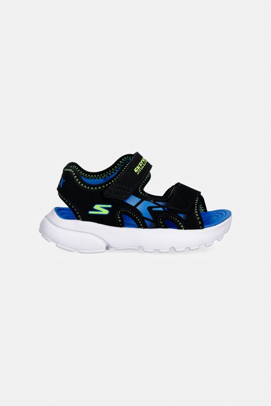 Skechers sandale copii RAZOR SPLASH - AQUA BUDDIES 406513N negru SS26