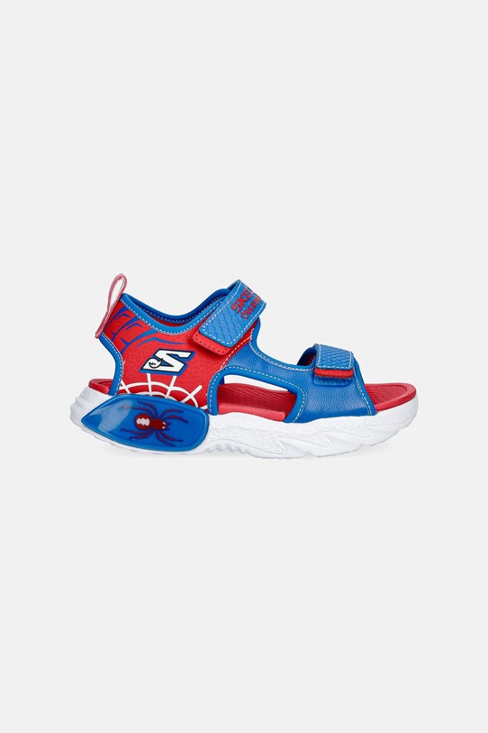 Skechers sandále s otvorenou pätou detské CREATURE-SPLASH-BUGTACULAR 402121L červená SS26
