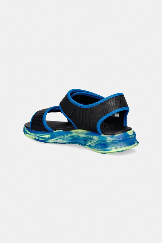 Chlapec Skechers sandále detské SOLA GLOW SANDAL-FUSION BRIGH 407032L čierna