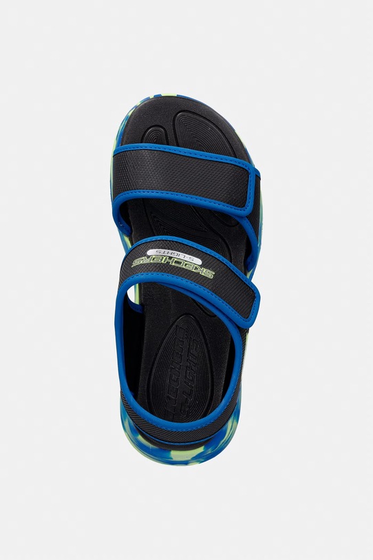 Skechers sandále detské SOLA GLOW SANDAL-FUSION BRIGH čierna 407032L