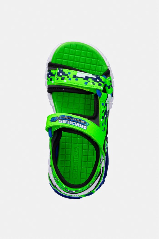Skechers sandały dziecięce MEGA-SPLASH 4K zielony 402161L