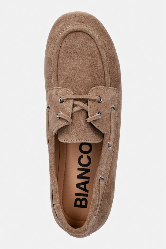Bianco mokasyny zamszowe BIAMARLENE beżowy 11252312