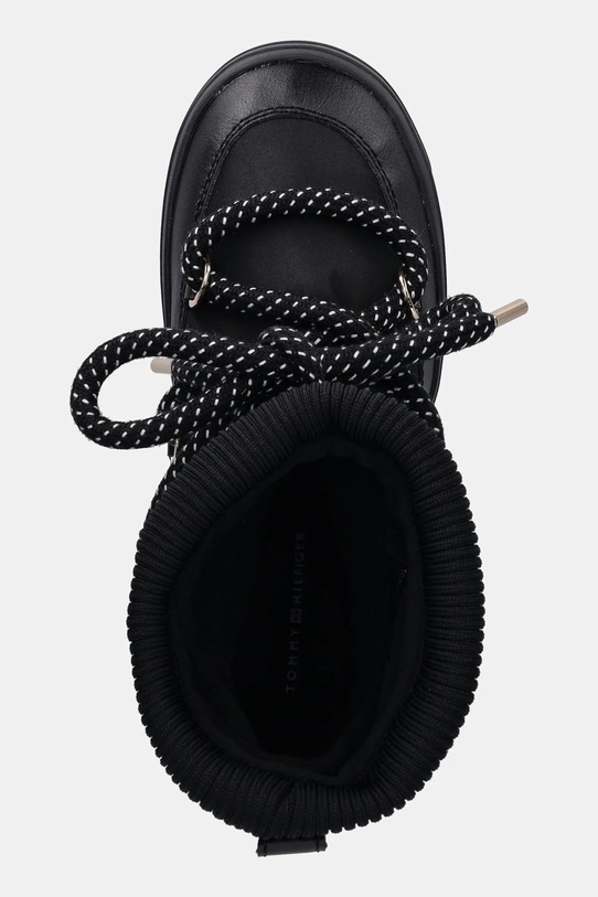 Tommy Hilfiger śniegowce SNOW BOOT WATER REPELLENT czarny FW0FW09260