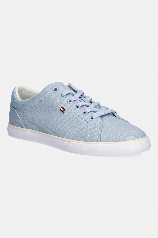 Tommy Hilfiger TH LOW PROFILE VULC CANVAS tenisówki damskie niebieski FW0FW09102