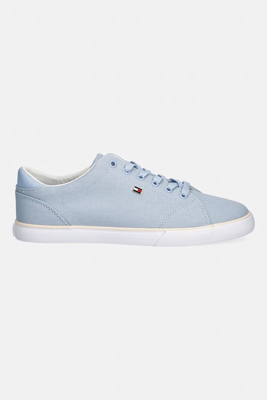 Tommy Hilfiger TH LOW PROFILE VULC CANVAS tenisówki damskie FW0FW09102 niebieski SS26
