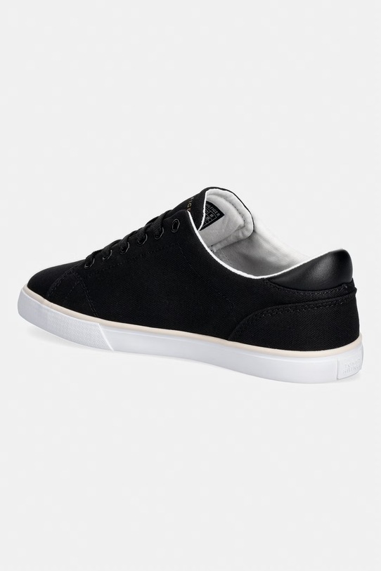 Obuwie Tommy Hilfiger TH LOW PROFILE VULC CANVAS tenisówki damskie FW0FW09102 czarny