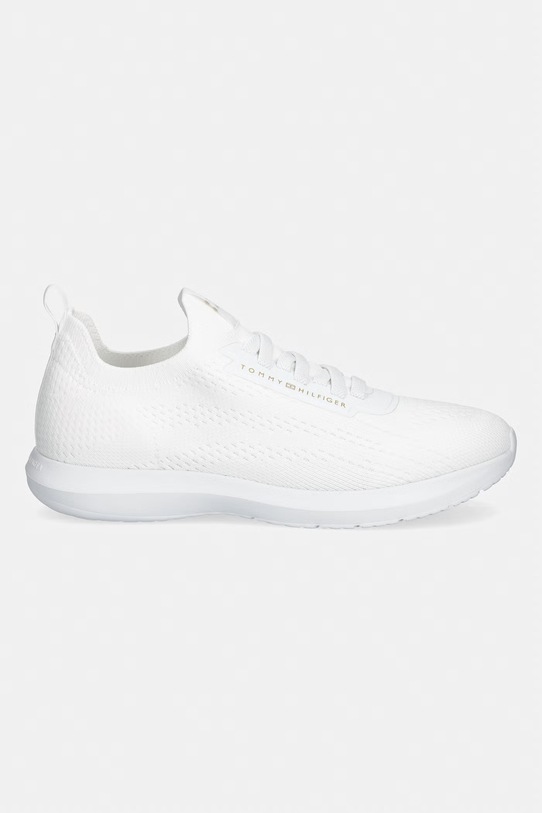 Tommy Hilfiger TH KNIT EXTRALIGHT RUNNER sneakers γυναικεία FW0FW09112 λευκό SS26